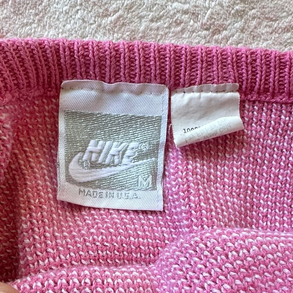 Vintage Rare Nike Pink Baby Knit Set